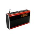 SuperSonic - PORTABLE MP3 SPEAKER USB/SD/AUX & FM RADIO/LED CLOCK DISPLAY-